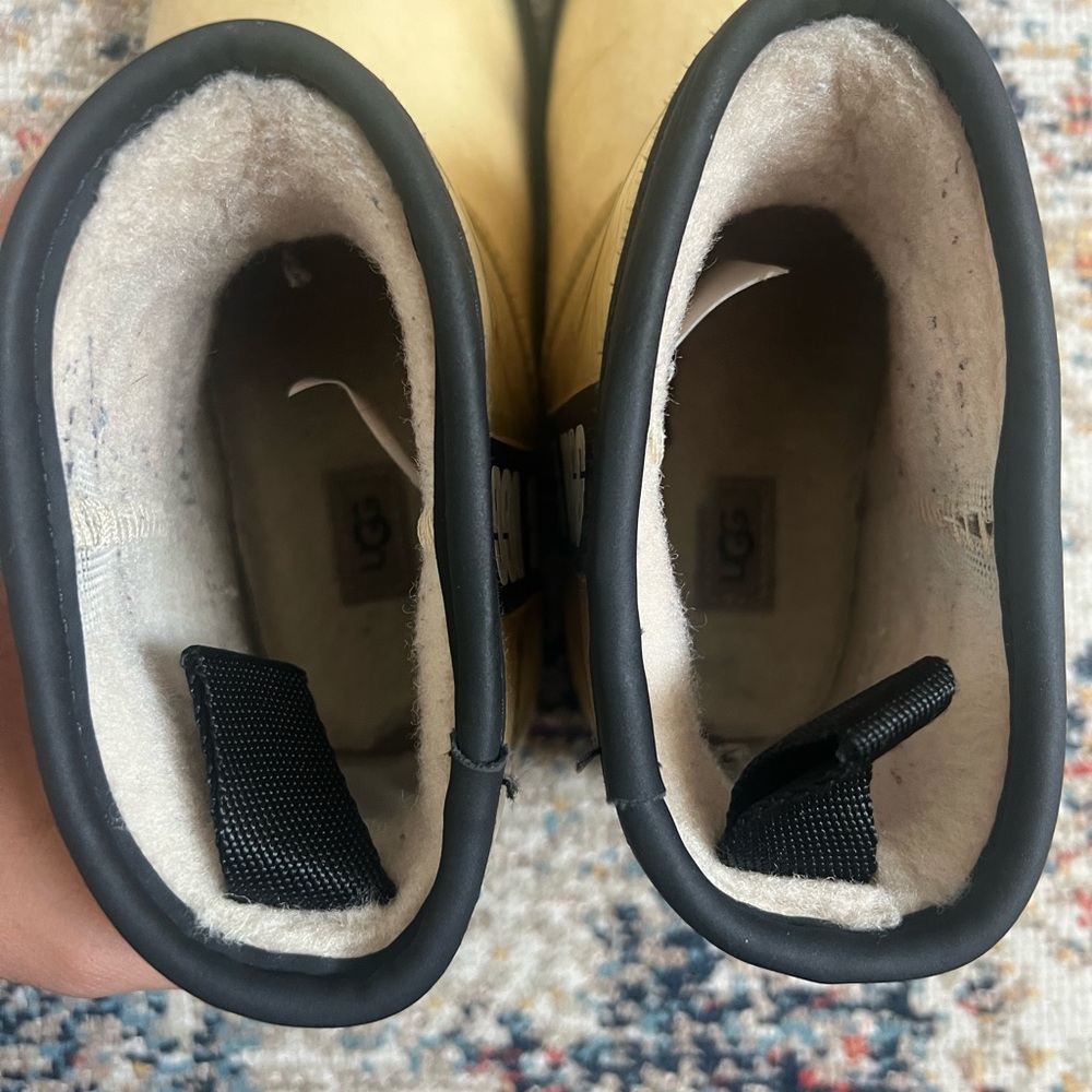 UGG Beige Rain Boots - Picture 4 of 7